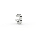 Chunky Link Ear Cuff in Sterling Silver