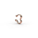 Signature Swirly Ear Cuff in 18ct Rose Gold