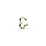 Signature Swirly Ear Cuff in 18ct Yellow Gold