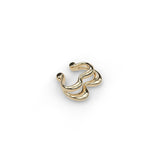 Heartbeat Ear Cuff in 18ct Yellow Gold