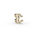 Heartbeat Ear Cuff in 18ct Yellow Gold