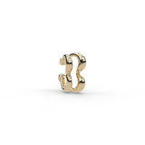 Heartbeat Ear Cuff in 18ct Yellow Gold