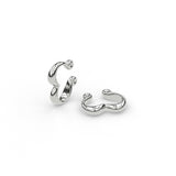 Signature Swirly Ear Cuff Duo in Sterling Silver