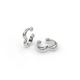 Signature & Bold Ear Cuff Duo in Sterling Silver