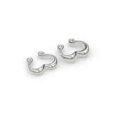 Signature & Bold Ear Cuff Duo in Sterling Silver